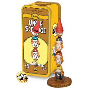 Disney Statue Classic Uncle Scrooge Series 2  Huey, Dewey & Louie 13 cm